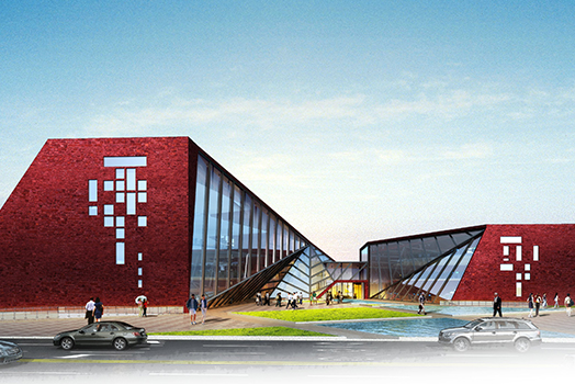 文體中心方案二透視三白天